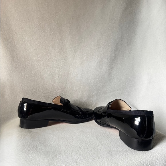 Andrew Fezza Size 10 1/2 Men’s Black Leather Dresss Shoes. - Picture 4 of 13